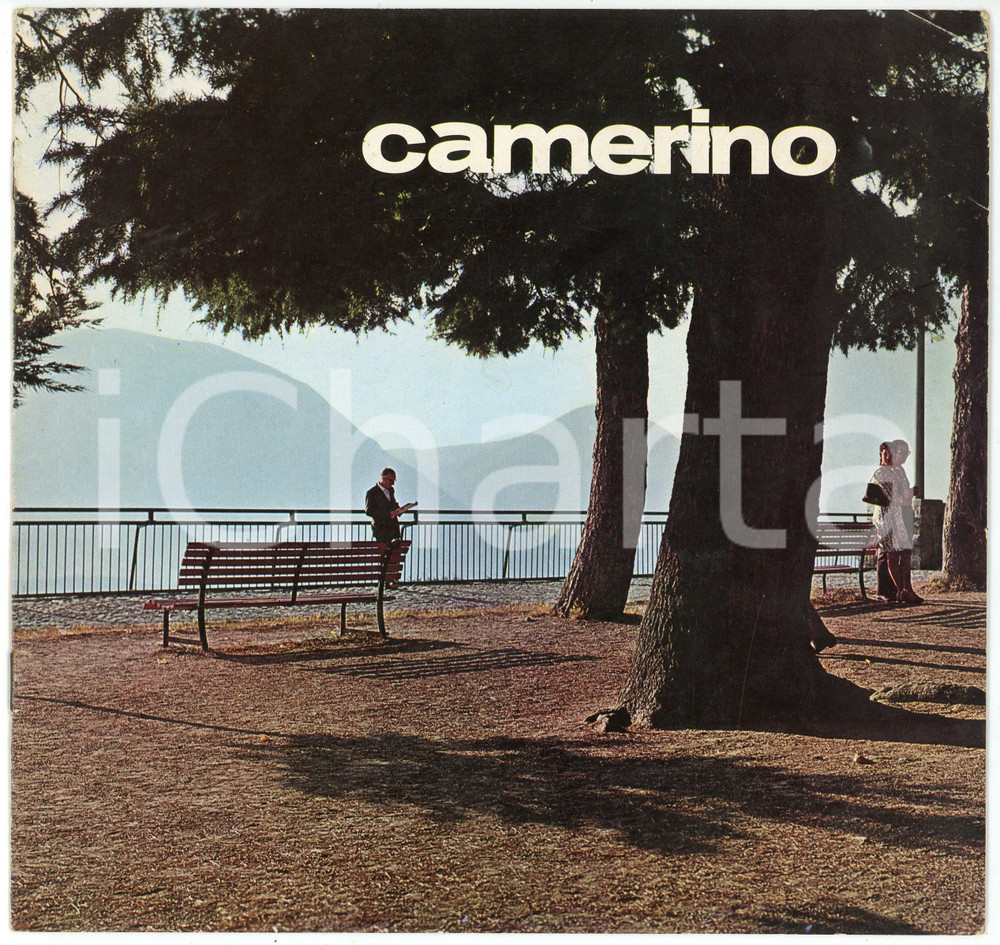 Materiale pubblicitario d’epoca 1972 CAMERINO Azienda autonoma di soggiorno TURISMO Pubblicazione ILLUSTRATA 1