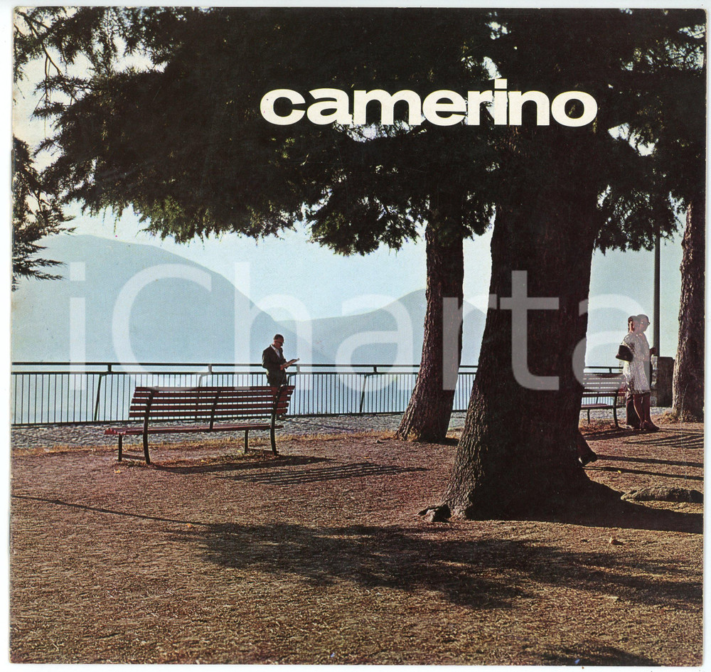 Materiale pubblicitario d’epoca 1972 CAMERINO Azienda autonoma di soggiorno TURISMO Pubblicazione ILLUSTRATA 1