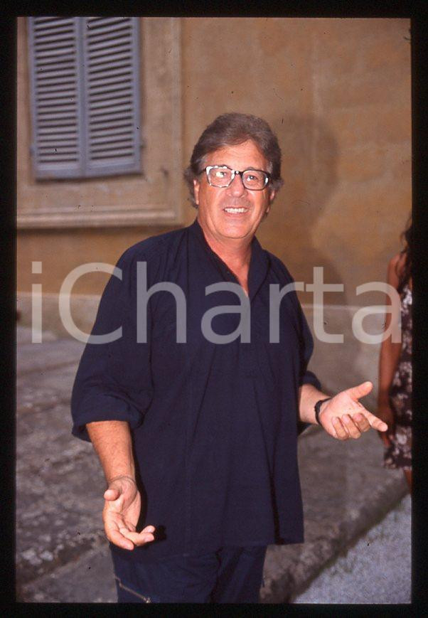 Fotografia d epoca originale 1995 ca LA VERSILIANA Peppino DI CAPRI Ritratto  35mm vintage slide 9 1