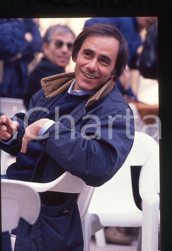 Fotografia d epoca originale 1990 Roberto VECCHIONI al FESTIVALBAR  35 mm vintage slide 7 1
