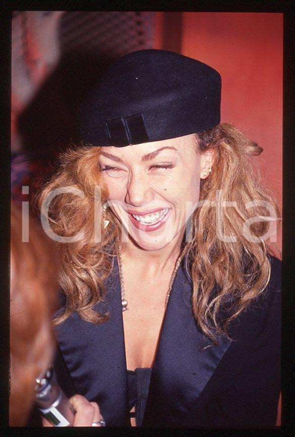 Fotografia d epoca originale 1995 ca ITALIA  CINEMA Nancy BRILLI Ritratto attrice  35mm vintage slide 1