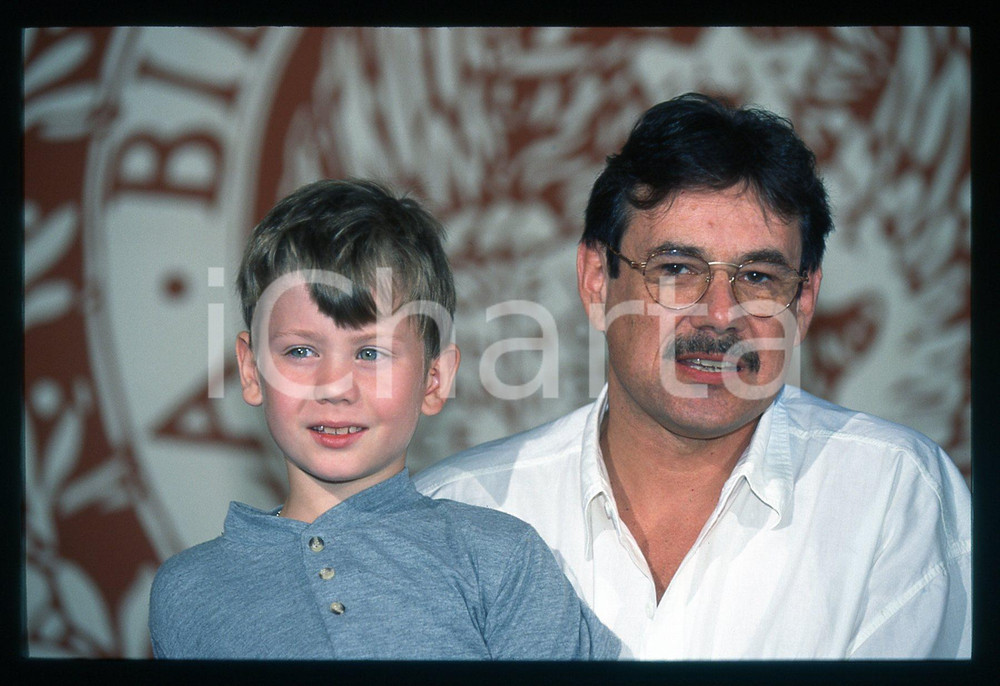 Fotografia d epoca originale 1997 VENEZIA  CINEMA Pavel CUCHRAJ Micha PHILIPCHUK 35mm VINTAGE SLIDE 2 1