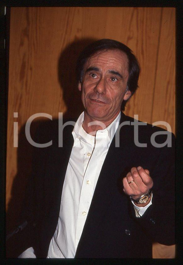 Fotografia d epoca originale 1995 ca ITALIA  MUSICA Roberto VECCHIONI Ritratto  35 mm vintage slide 7 1