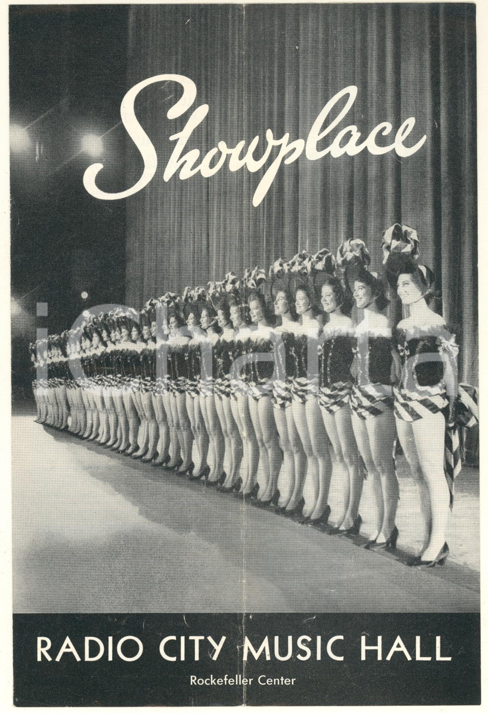 Materiale pubblicitario d’epoca 1959 NEW YORK Radio City Music Hall  Showplace of the Nation Program 1