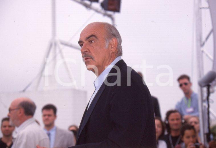 Fotografia d epoca originale 1999 CANNES Sean CONNERY al Festival del Cinema  35mm VINTAGE SLIDE 19 1