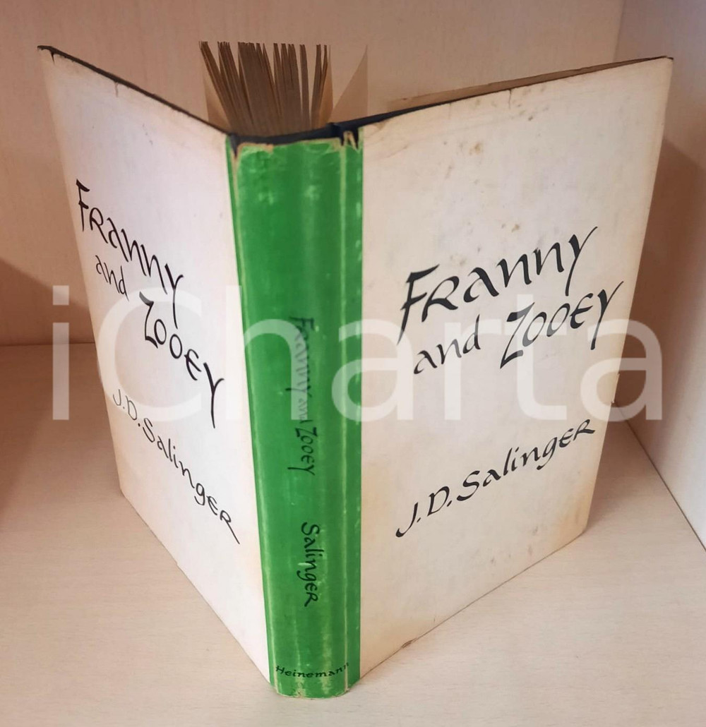 Libro, pubblicazione d epoca 1962 J. D. SALINGER Franny and Zooey First UK edition HEINEMANN 1