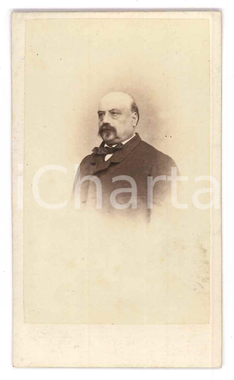 Fotografia d epoca originale 1900 ca BRESCIA Ritratto maschile Fotografia Giovanni TRAININI CDV 1