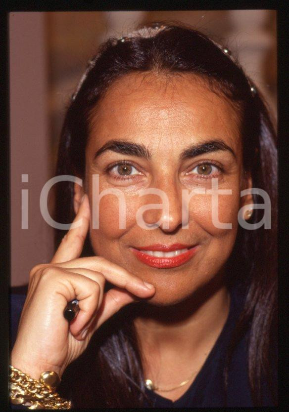 Fotografia d epoca originale 1990ca PARTITO SOCIALISTA Agata Alma CAPPIELLO Politica PSI 35mm VINTAGE SLIDE 2 1
