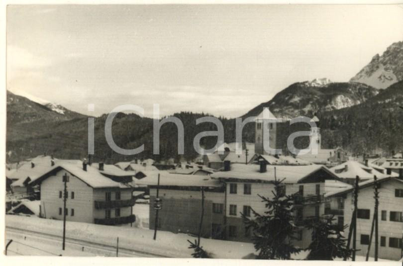 Fotografia d epoca originale Giugno 1965 SAN CANDIDO BZ Insolito panorama con la neve Foto 10x6 cm 1