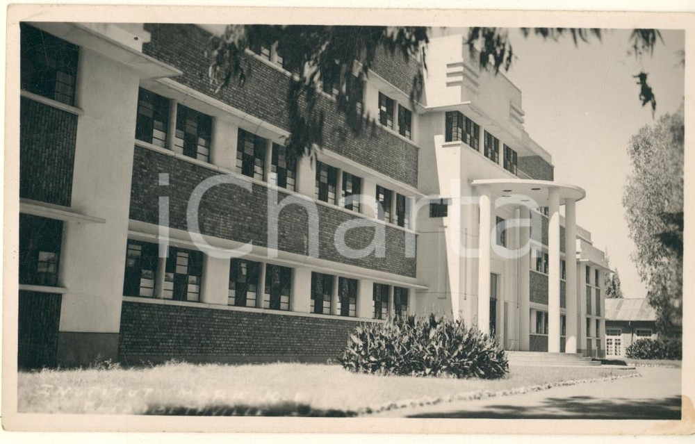 Cartolina originale da collezione 1946 ELISABETHVILLE CONGO BELGE Institut MarieJosé  Carte postale 1