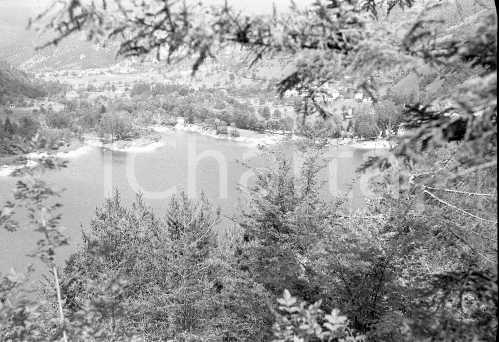 Fotografia d epoca originale 1970ca LAGO DI LEDRO TN Panorama NEGATIVO ORIGINALE 1 1