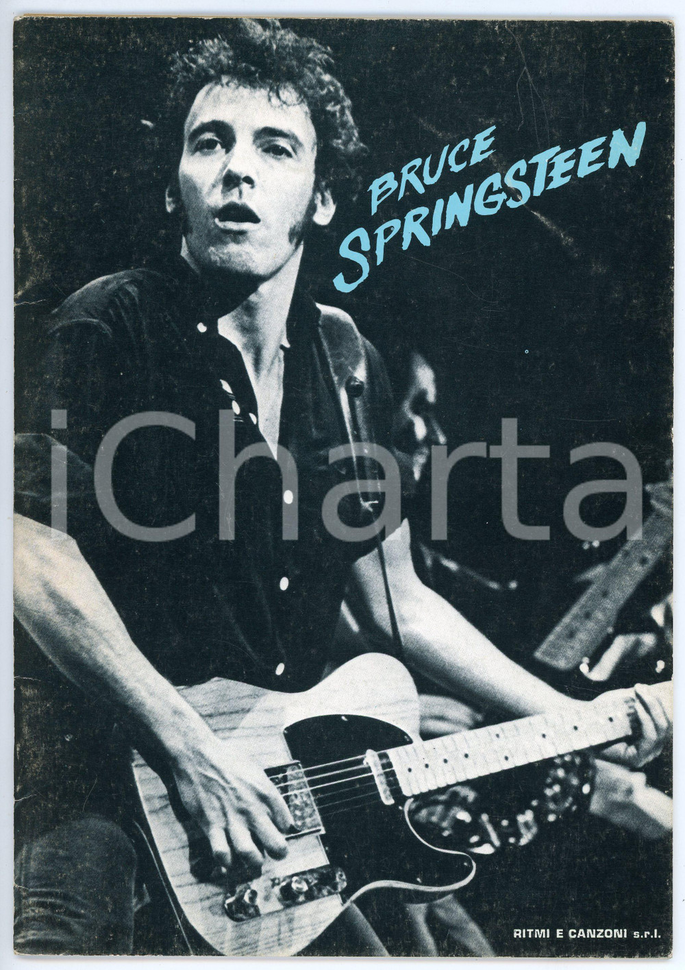 Oggetto da collezione cartaceo 1982 MUSICA Bruce SPRINGSTEEN Spartiti  Edizioni musicali RITMI E CANZONI 1