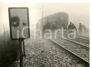5 gennaio 1960 MONZA Deragliamento treno SONDRIO-MILANO - Operazioni di soccorso