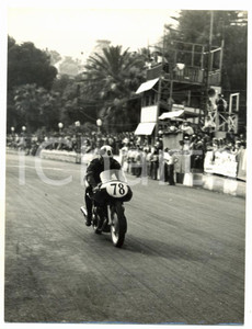 1956 CIRCUITO DI OSPEDALETTI Libero LIBERATI durante la gara *Foto 18x24 cm