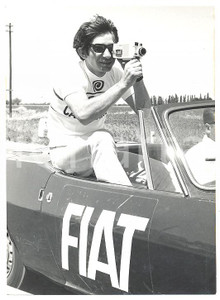 1966 V CANTAGIRO Nicola DI BARI filma il viaggio verso la prossima tappa *Foto 