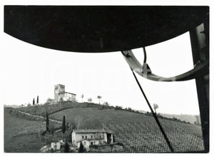 1955 ca SOTTO IL MONTE GIOVANNI XXIII Bastia di San Giovanni vista dal campanile