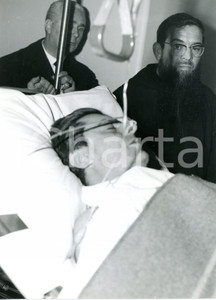 1963 TORTONA Lelio LUTTAZZI ricoverato in ospedale dopo incidente d'auto *Foto