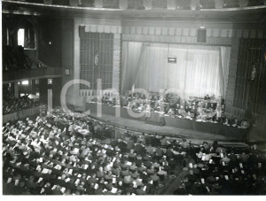 1954 BRIGHTON DOME - TUC Delegates during the opening meeting *Photo 20x15