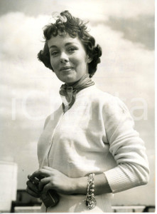 1953 LONDON The Dorchester - Ritratto dell'attrice Phyllis KIRK *Photo 15x20 cm
