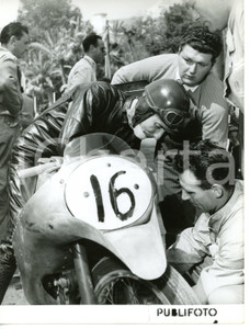 1955 G. P. OSPEDALETTI - MOTOCICLISMO Vincitore classe 250 Enrico LORENZETTI