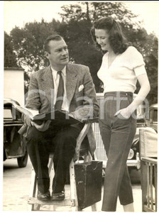 1955 SHEPPERTON STUDIOS Model Doreen DAWN with William FAIRCHILD *Photo 15x20