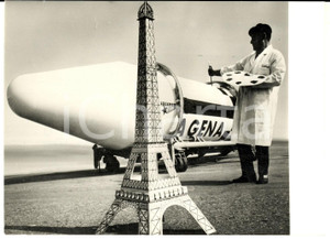 1969 PARIS 1^ Mostra Aeronautica - Veicolo spaziale AGENA - Foto 18x13 cm