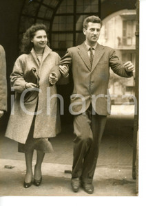 1957 VENEZIA - CASO MONTESI Wanda MONTESI con il marito *Foto 13x18 cm