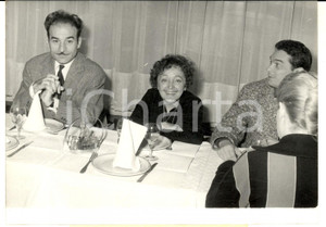 1959 MAUBEUGE Grand Hotel - Edith PIAF a riposo dopo un malore *Foto 18x13