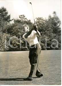 1954 MONTORFANO Campionato golf per dilettanti - Leopoldo III del BELGIO *Foto