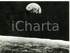 1969 USA - APOLLO 8 Conquista dello spazio - La Terra vista dalla Luna *Foto