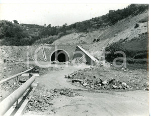1955 ca GENOVA - BOLZANETO Cantiere di costruzione AUTOSTRADA DEI GIOVI *Foto