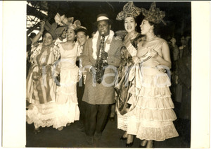 1957 PARIS Arrivo di Robert MAVZOONY compositore balletto "Calypso" - Foto