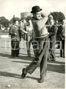 1953 LONDON Festival Gardens - Bob HOPE playing tennis *Fotografia 15x20 cm