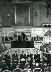 1957 TORINO Palazzo Carignano - Discorso del sindaco Amedeo PEYRON - Foto 13x18