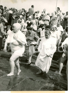 1953 NUREMBERG Mass baptism of Jehovah's Witnesses - Fotografia 15x20 cm