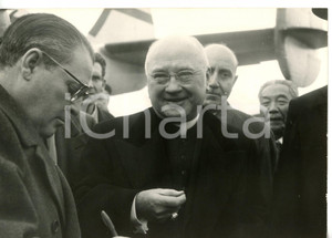 1958 ROMA Ritratto Card. Francis Joseph SPELLMAN *Fotografia 18x13 cm Fotografia d'epoca.  CONDIZIONI: GDIMENSIONI: 18x13 cm     originale e autentica 1