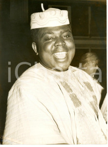 1958 SOUTHAMPTON Michael E. OGON Nigerian Government Chief *Photo 15x20 cm