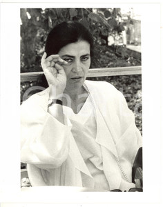 1987 VENEZIA Mostra del Cinema - Ritratto attrice Irene PAPAS (2) *Foto 20x25 cm