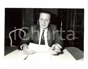 1990 ca FEDERAZIONE STAMPA ITALIANA Ritratto di Sebastiano SORTINO *Foto 25x20