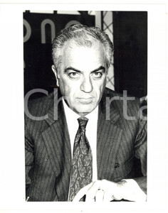 1985 ca MILANO - ITALTEL Ritratto del vicepresidente Mario CONSIGLIO *Foto 20x25