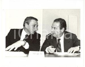 1985 ca MILANO - FEDERCHIMICA Conferenza con Gabriele CUTOLO e Demetrio CORRADI