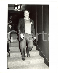 1985 ca ROMA - RAI Ritratto di Giovanni MINOLI durante conferenza *Foto 20x25 cm