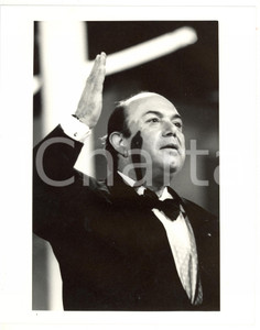 1988 SAINT VINCENT ESTATE Lino BANFI sul palco (3) *Foto VINTAGE 20x25 cm