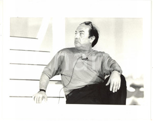 1988 SAINT VINCENT ESTATE Lino BANFI sulla scalinata - Ritratto *Foto 25x20 cm