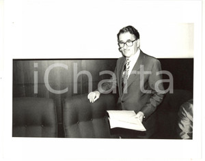 1985 ca POLITICA - PSI Ritratto on. Aldo ANIASI - Foto VINTAGE 25x20 cm