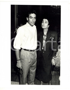 1987 CANNES Festival del Cinema - Irene PAPAS con Anthony DELON *Foto 20x25 cm