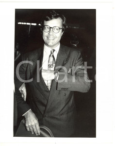 1990 ca ASSOLOMBARDA Giancarlo SANTALMASSI durante assemblea generale - Foto