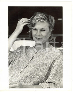 1985 ca VENEZIA Ciga Hotels - Ritratto dell'attrice Kathleen TURNER *Fotografia