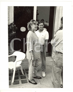 1985 ca VENEZIA Ciga Hotels - Kathleen TURNER con il marito Jay WEISS *Foto