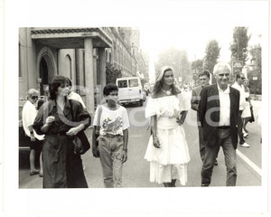 1987 VENEZIA - CINEMA Gian Maria VOLONTÉ - Giada FAGGIOLI - Thérèse LIOTARD